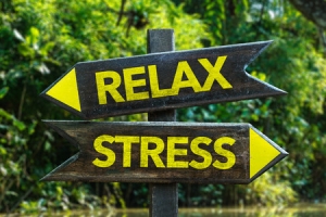 Relax and stress signs